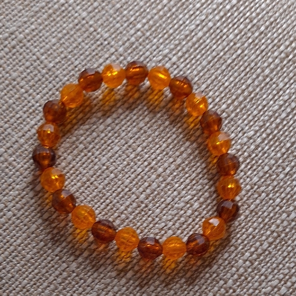 Amber Beaded Bracelet - Picture 1 of 2